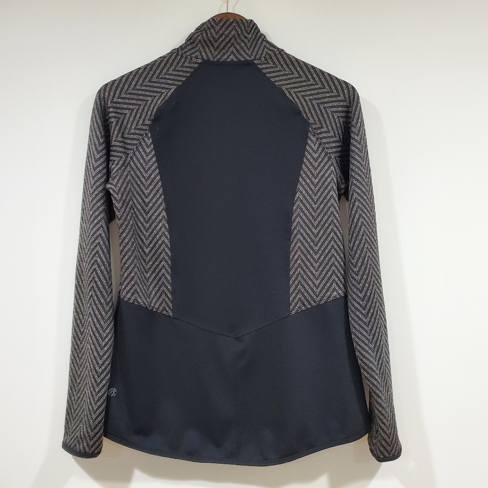 Champion Herringbone Zip-up Top Women's Size M - Picture 8 of 11